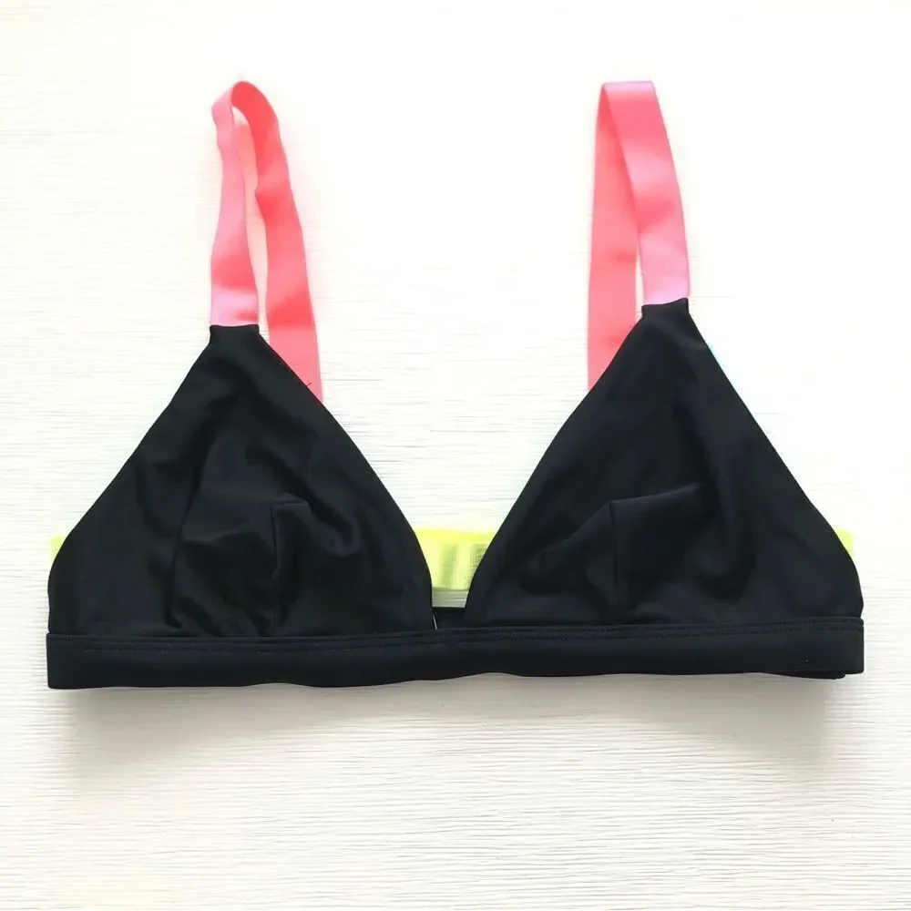 Bundle🛍️ Urban Outfitters Bikini Swimsuit Colorblock Top & Cheeky Bottoms